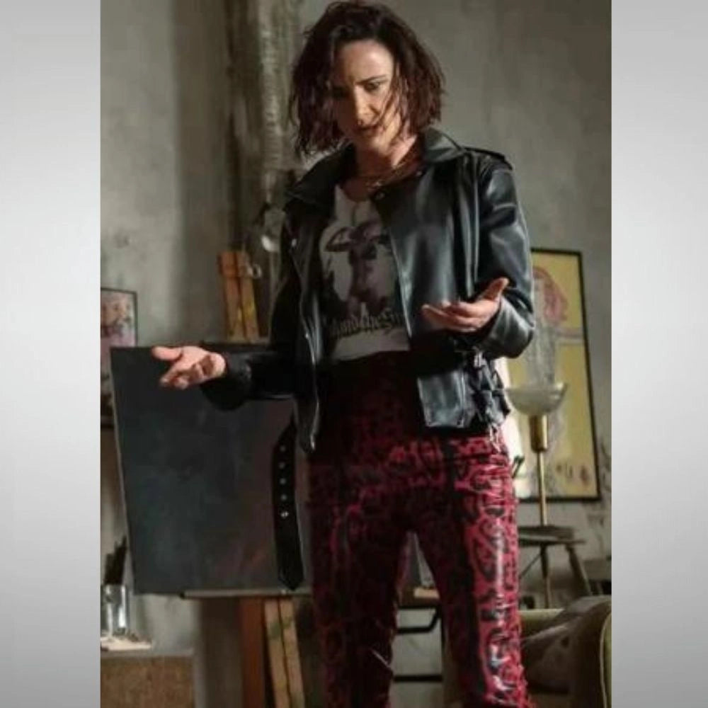 Natalie Yellowjackets S03 Leather Jacket