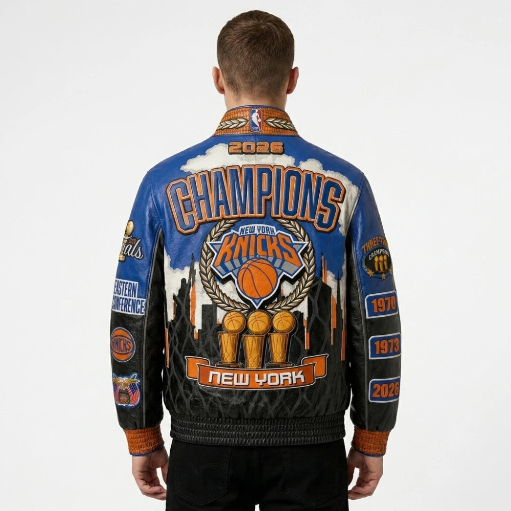 New York Knicks 2026 NBA Champions Jacket
