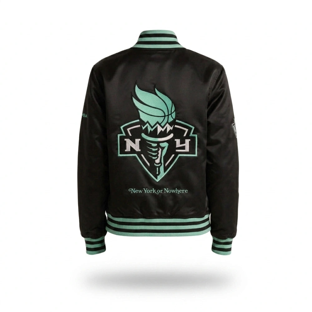 New York Or Nowhere Varsity Black Jacket