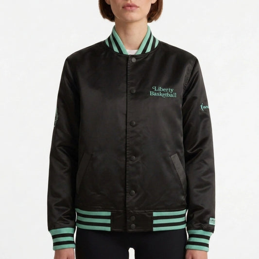 New York Or Nowhere Varsity Black Jacket
