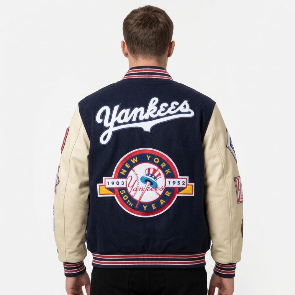 New York Yankees Starter 50th Year Varsity Jacket