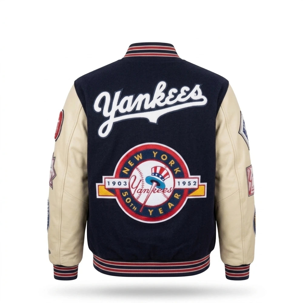 New York Yankees Starter 50th Year Varsity Jacket