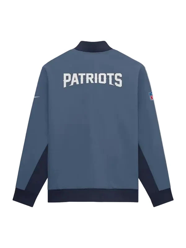 New England Patriots Nike Rivalries Collection Sideline Bomber Jacket