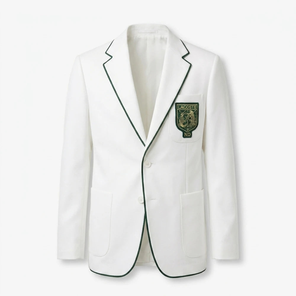Novak Djokovic Wimbledon White Blazer