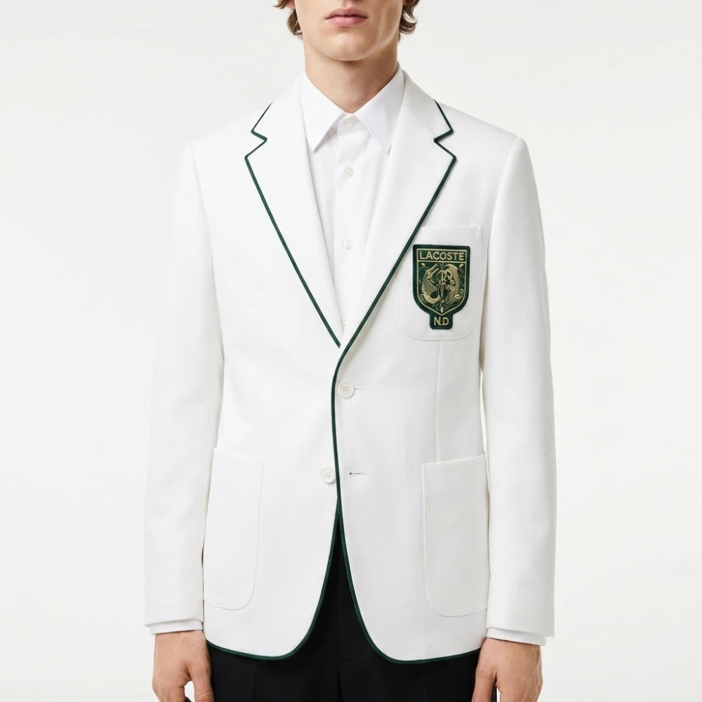 Novak Djokovic Wimbledon White Blazer