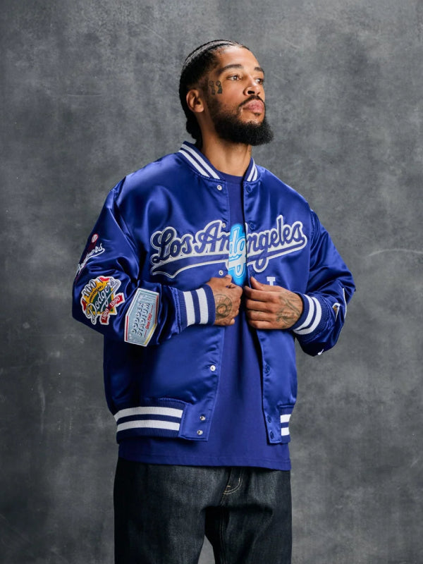 OVO-x-New-Era-x-MLB-Los-Angeles-Dodgers-Satin-Blue-Varsity-Jacket