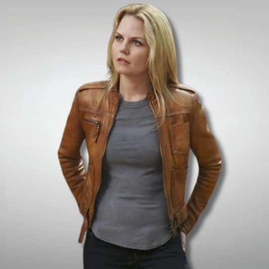 Jennifer Morrison Once Upon A Time leather jacket