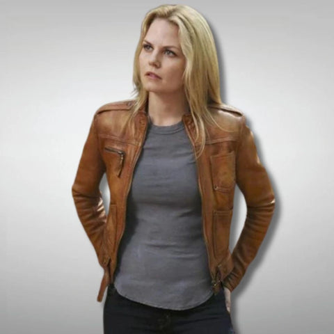 Emma Swan leather jacket