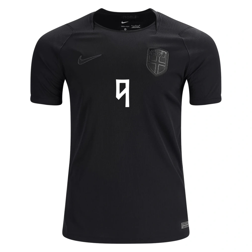 Erling Haaland Norway Black Jersey