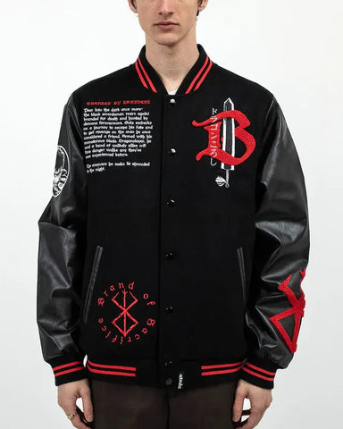 Sacrifice Black Varsity Jacket