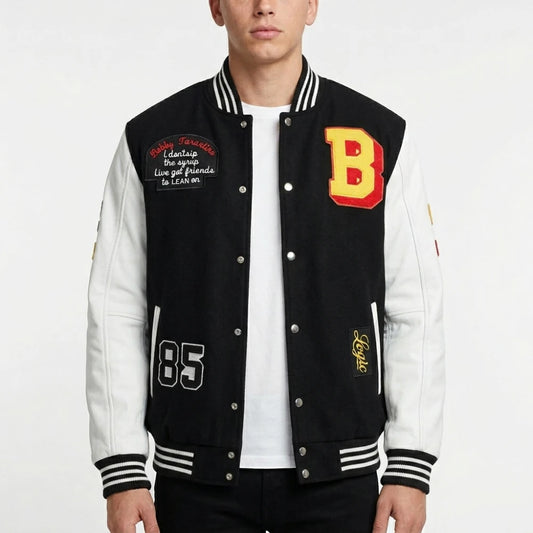 Order Bobby Tarantino Black White Jacket