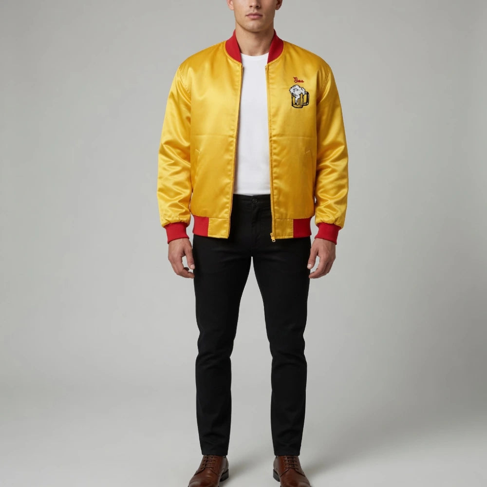 Order Home Alone Yellow Bomber Jacket  