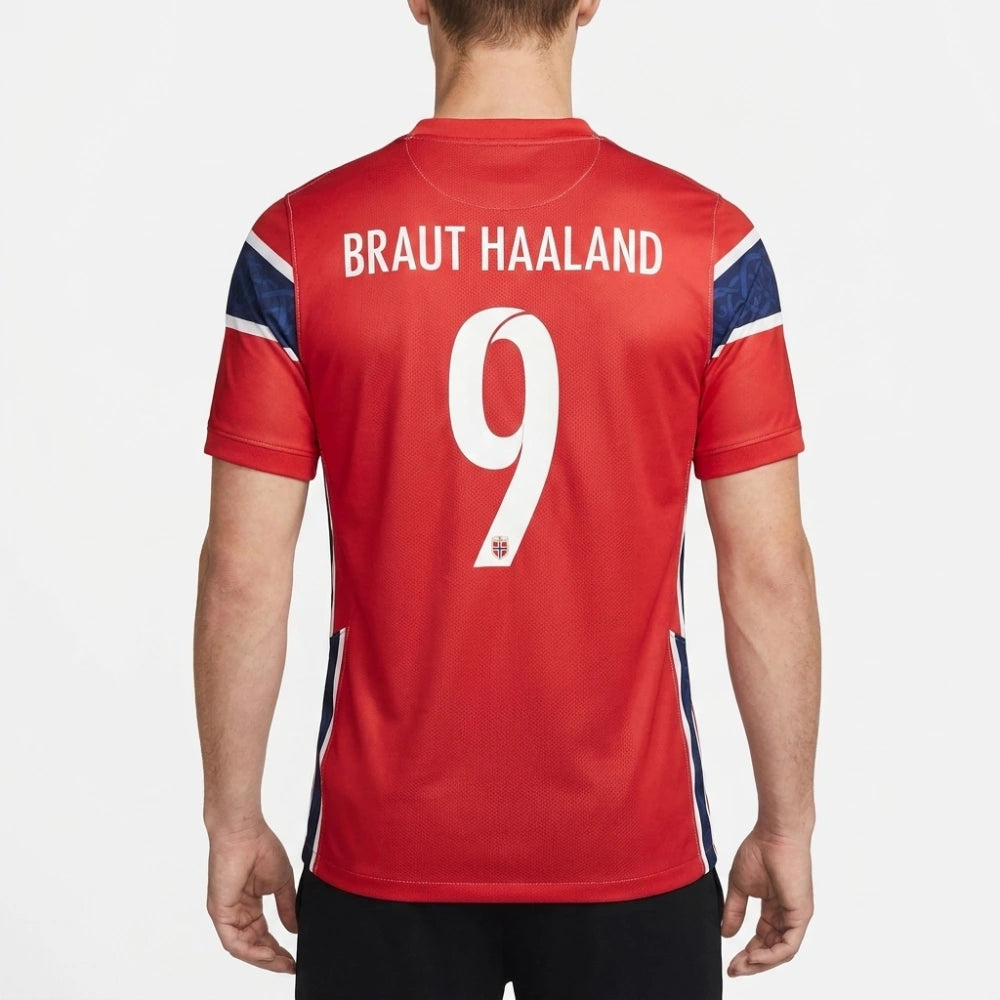 Erling Haaland Norway Black Jersey