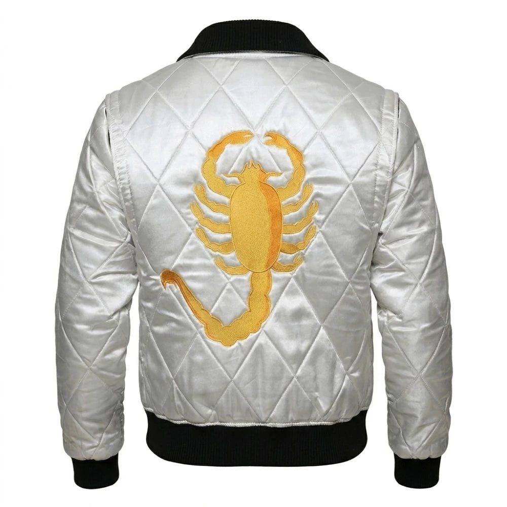 Order Ryan Gosling Drive white jacket