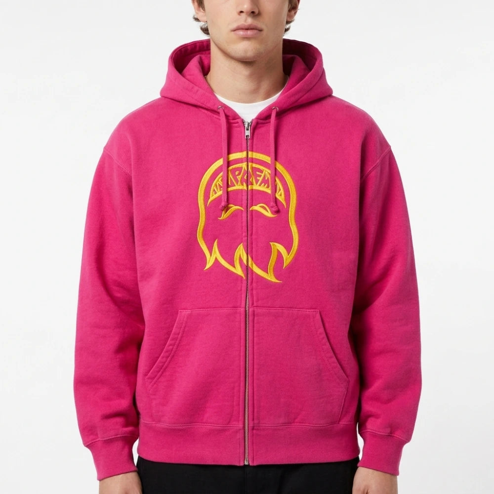 Supreme x Spitfire Zip Up Hooded Jacket