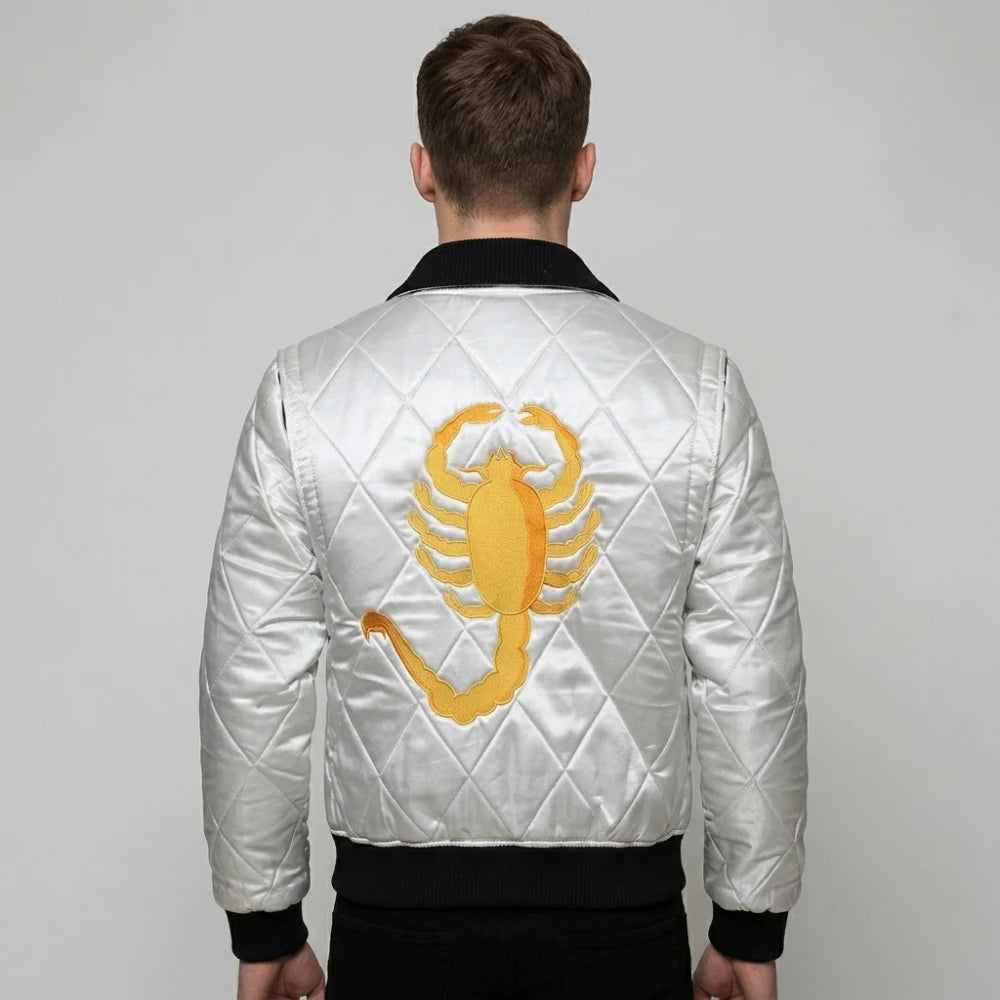 Order exact Drive movie satin replica jacket