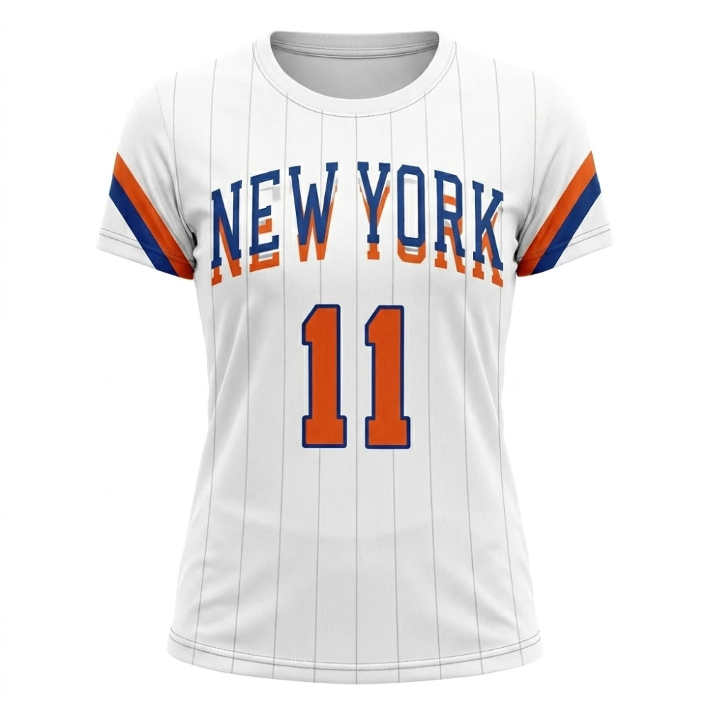 Order white Knicks number 11 jersey 