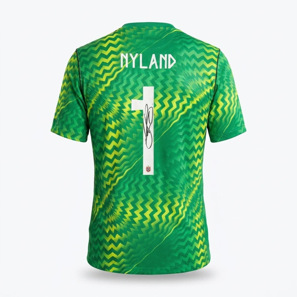 Orjan Nyland Norway Goalkeeper Soccer Jersey
