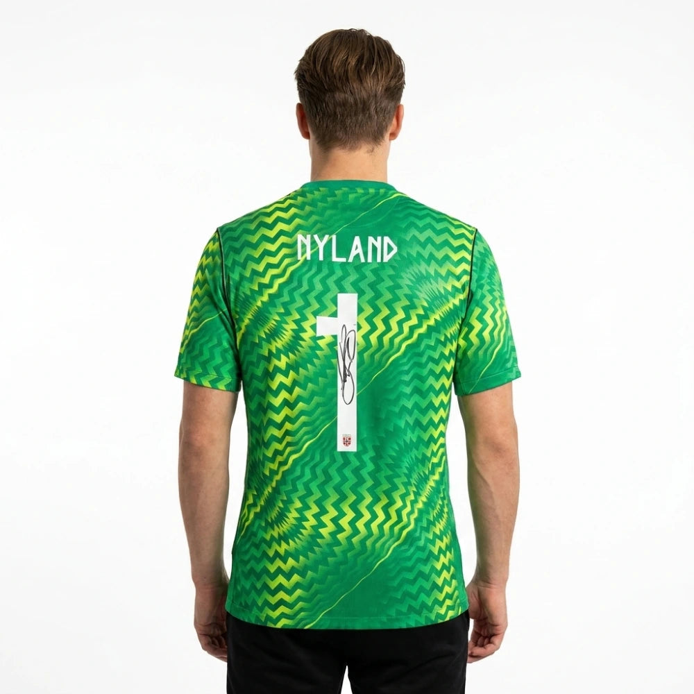 Orjan Nyland Norway Goalkeeper Soccer Jersey