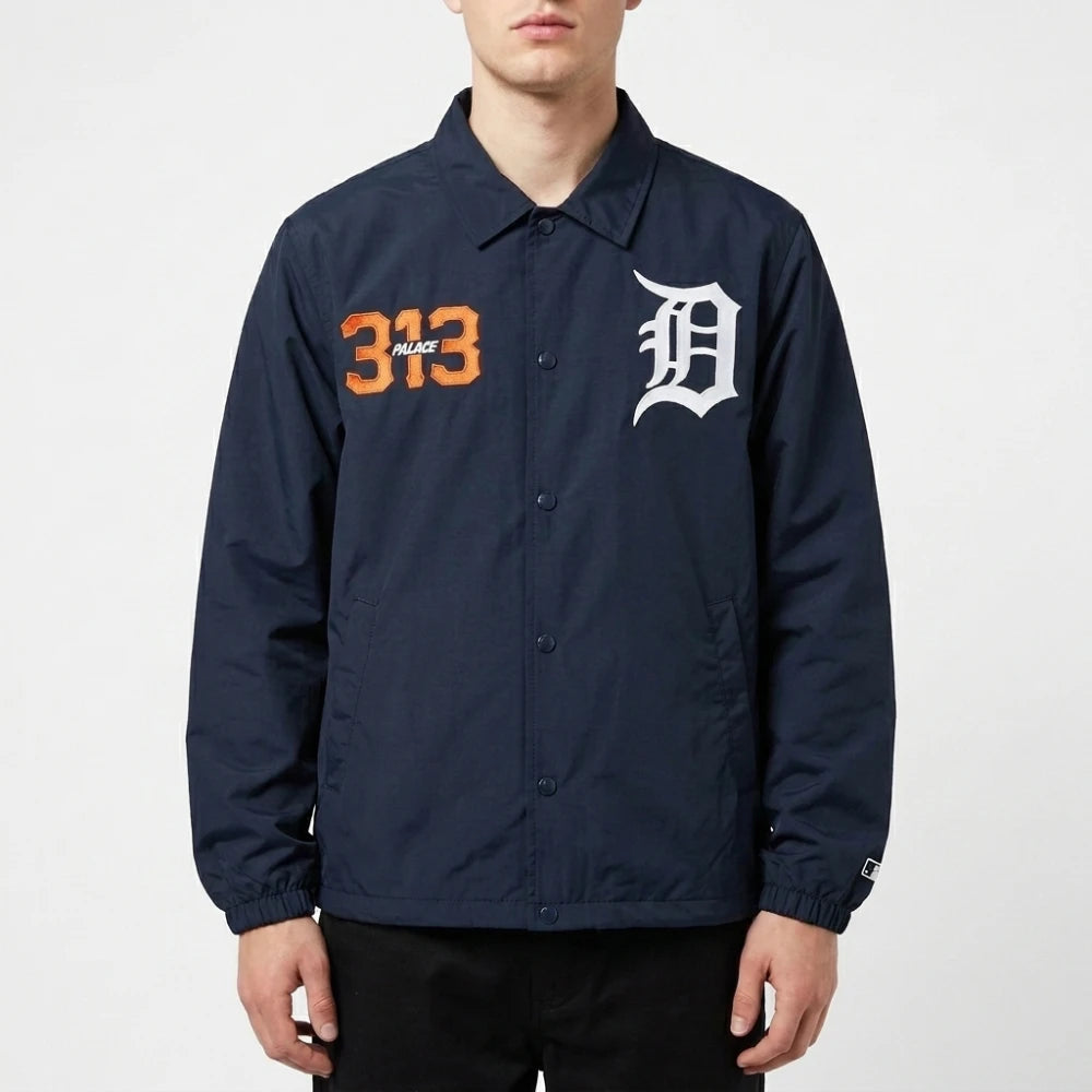 Palace Detroit Tigers 2026 Blue Coach Jacket