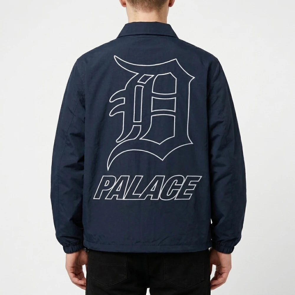 Palace Detroit Tigers 2026 Blue Coach Jacket