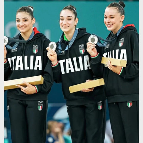 Black Olympics Hoodie Italia