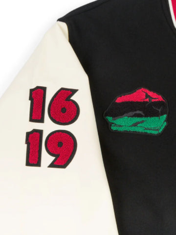 Denim Tears Peace Wreath Varsity Jacket