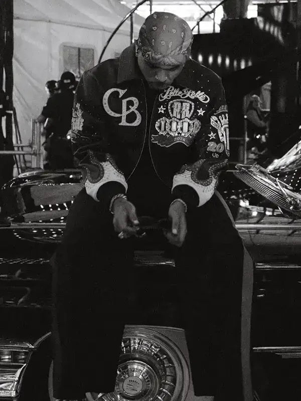 Pelle Pelle Chris Brown R&B Tour 2026 Jacket