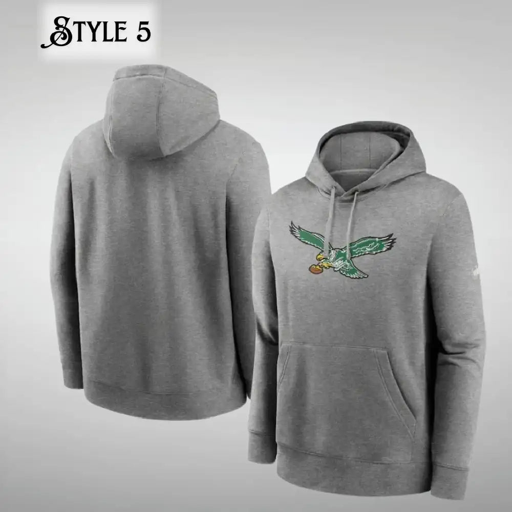  Philadelphia Eagles Grey Hoodie