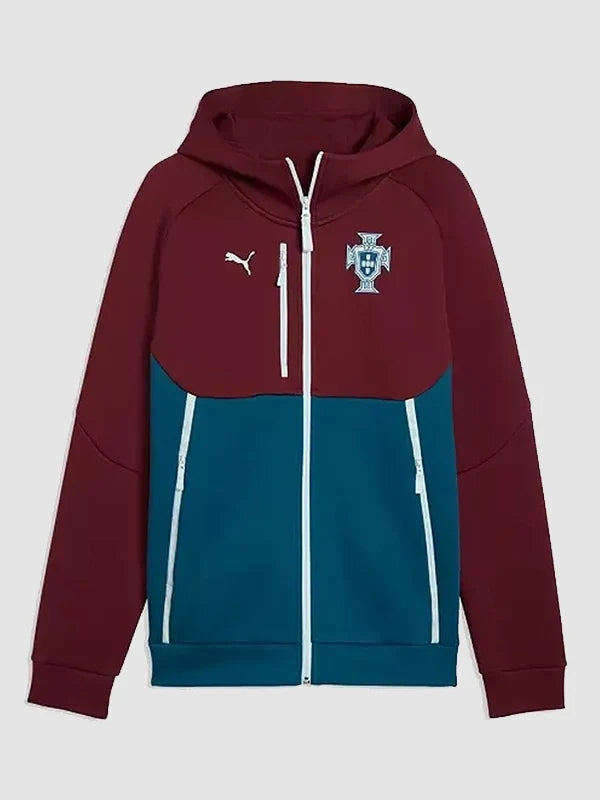 Cristiano Ronaldo 2026 Portugal PUMATECH Full-Zip Hoodie