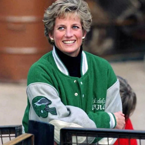 Eagles Princess Diana Varsity Jacket