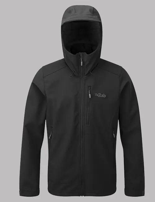 Rab Salvo black hooded jacket