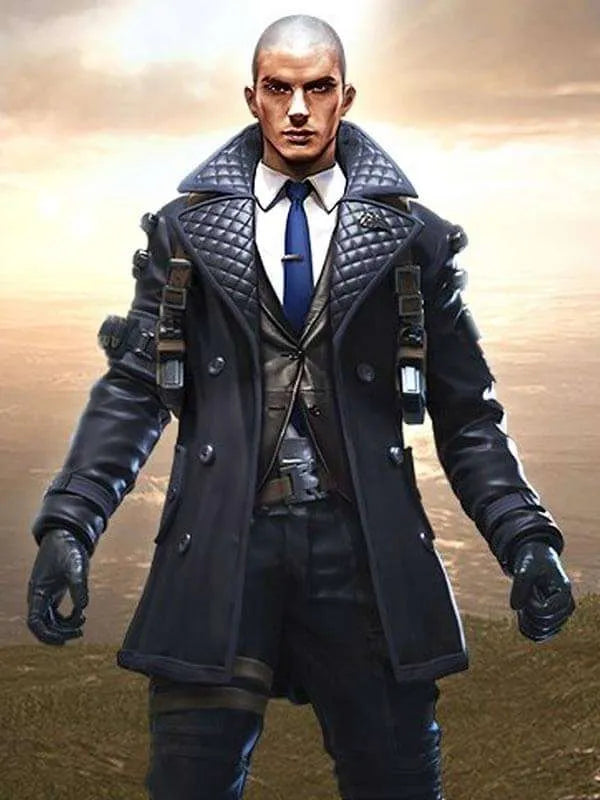 rafael-free-fire-battlegrounds-black-coat