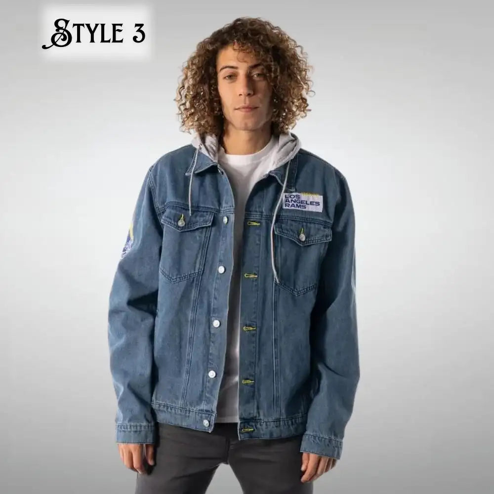 Rams Thomas Denim Jacket LA

