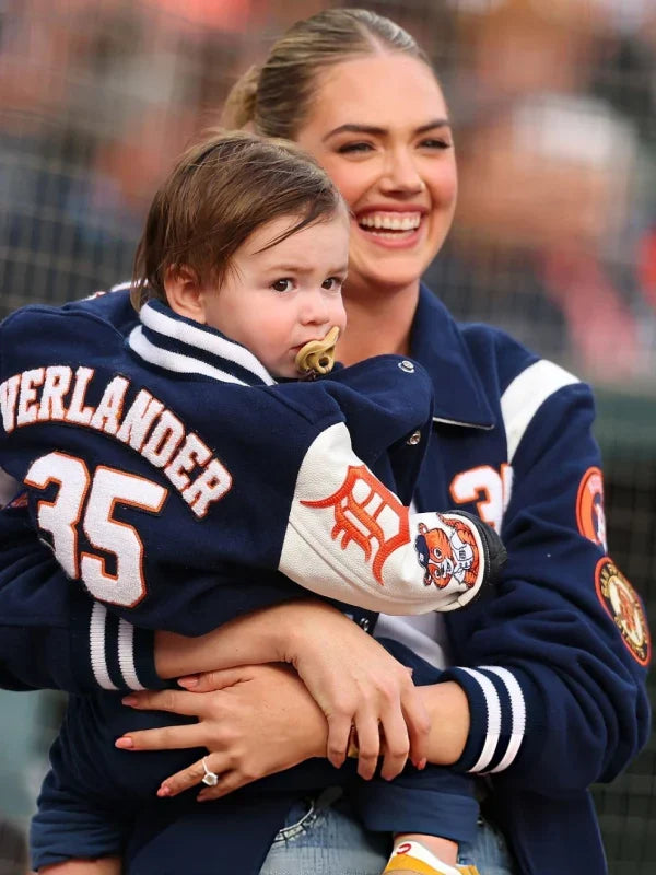 Kate Upton Detroit Tigers Jacket