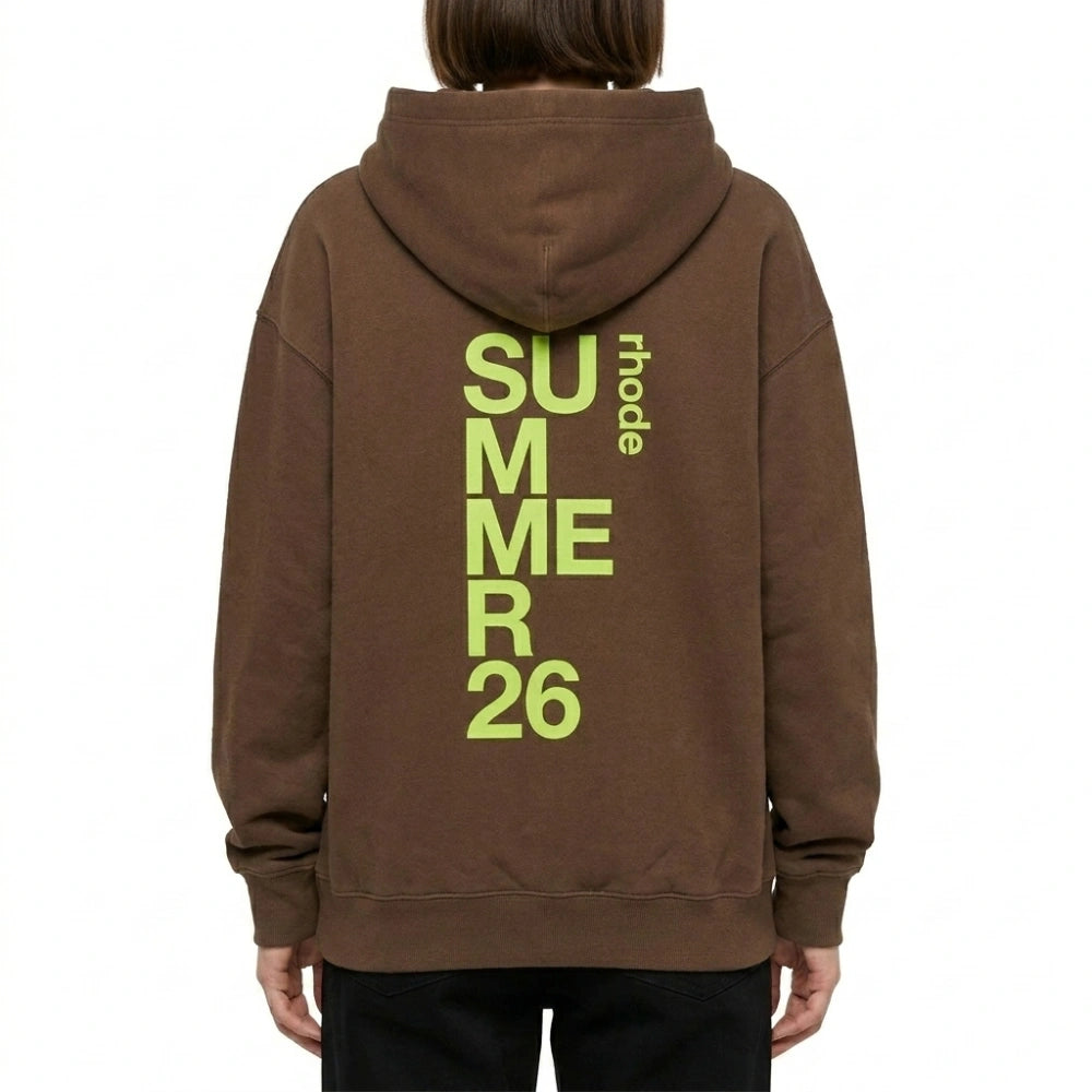 Rhode Dallas Pop Up Brown Hoodie