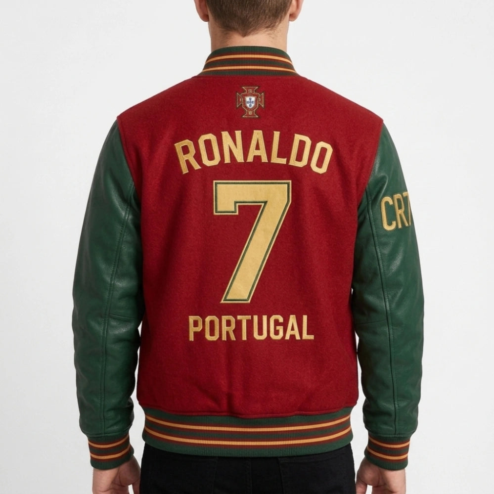 Ronaldo Portugal Varsity Jacket
