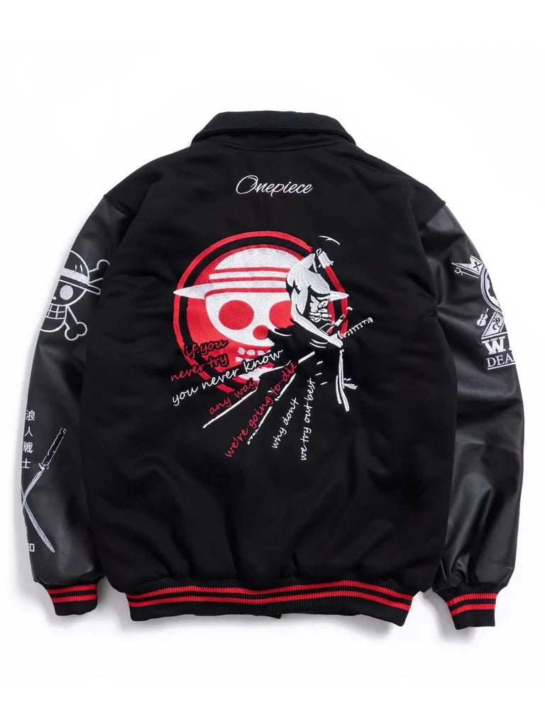 Zoro One Piece Varsity Jacket