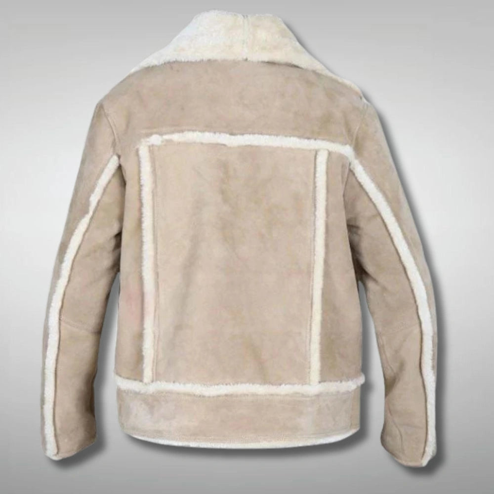 Yellowstone Season 4 Walker Shearling Jacket