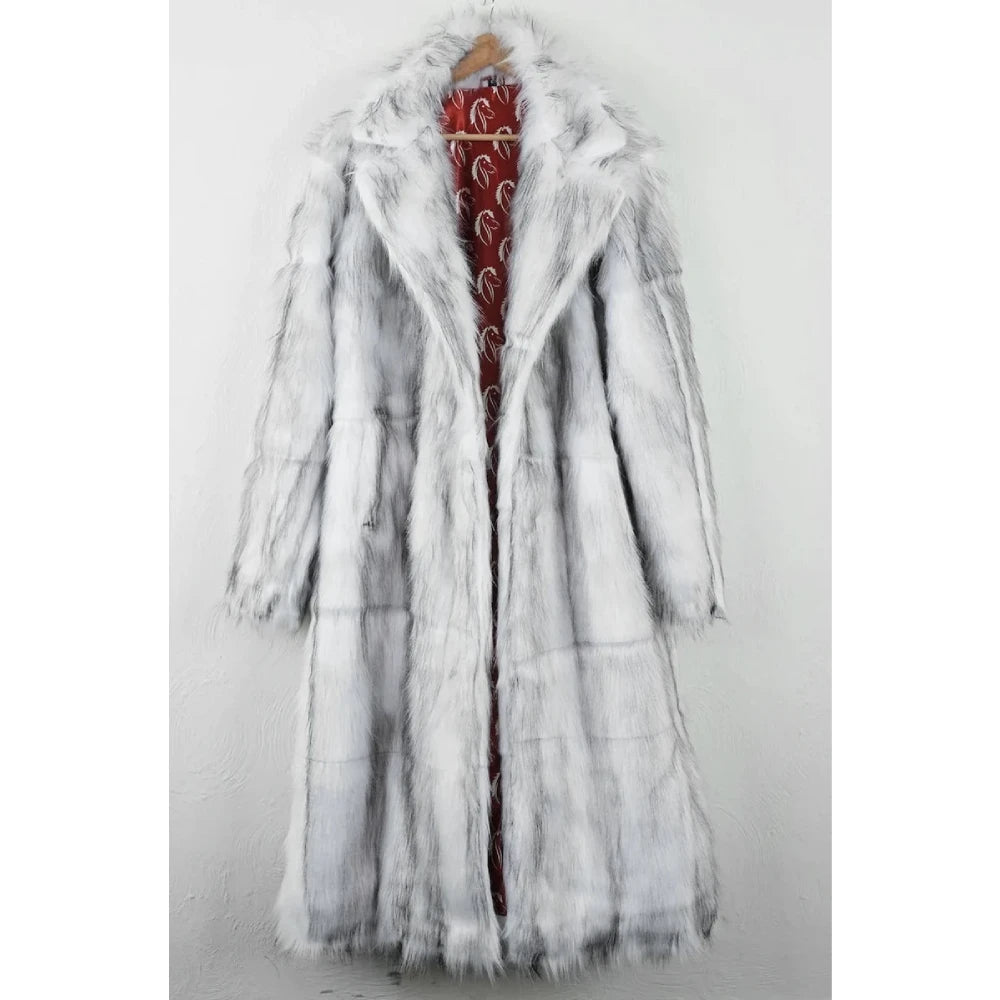 Ken Barbie Movie 2023 Faux Fur Coat