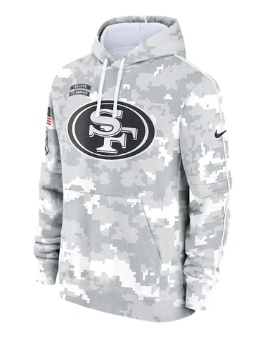 San Francisco 49ers Salute to Service hoodie
