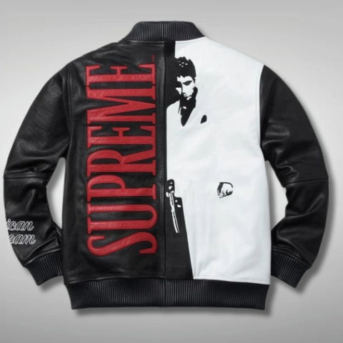 Supreme Scarface Leather Jacket