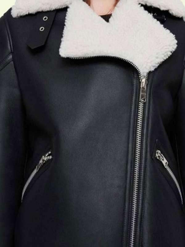 Shearling-Black-Leather-Jacket
