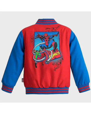 Spiderman Varsity Bomber Jacket Daytona