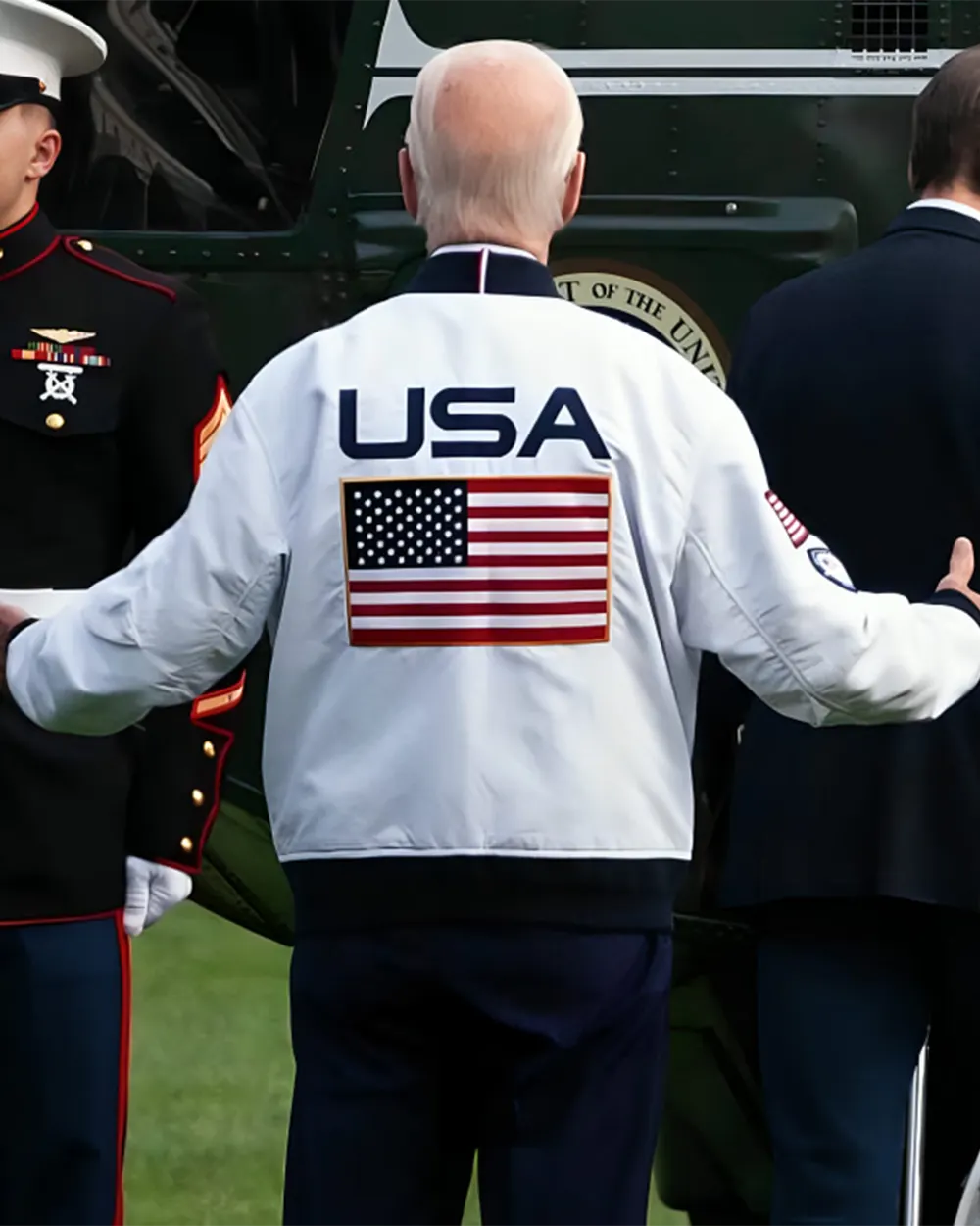 Paris Olympics 2024 Joe Biden Bomber Jacket