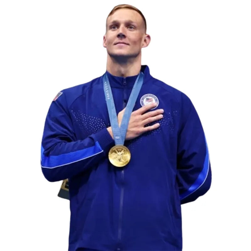 Team USA Blue Tracksuit 2024 Olympics