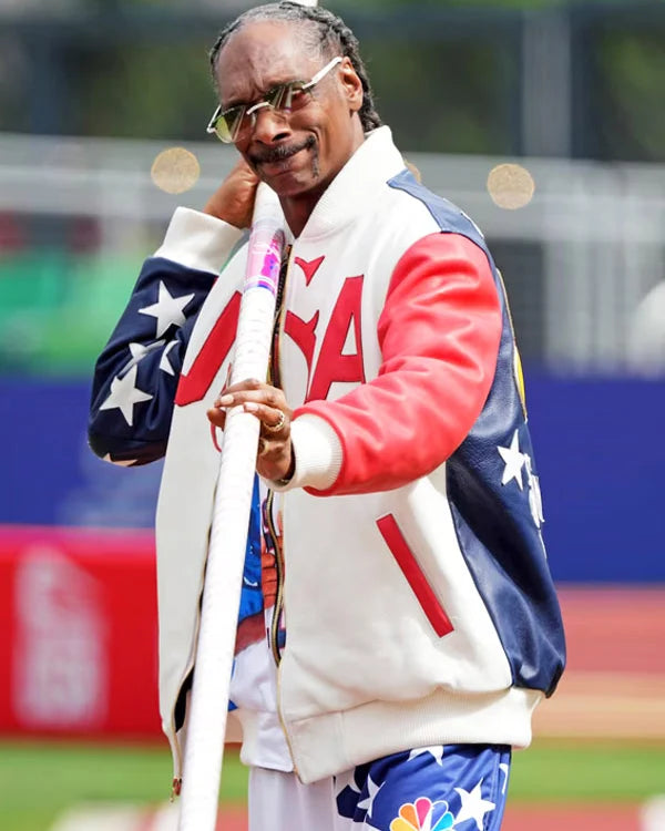 Snoop Dogg Bomber Jacket US Olympic Team