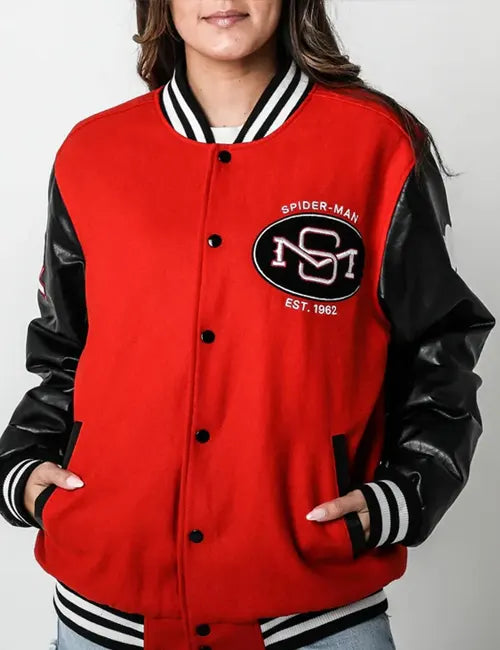 Spider Man NYC 1962 Varsity Jacket