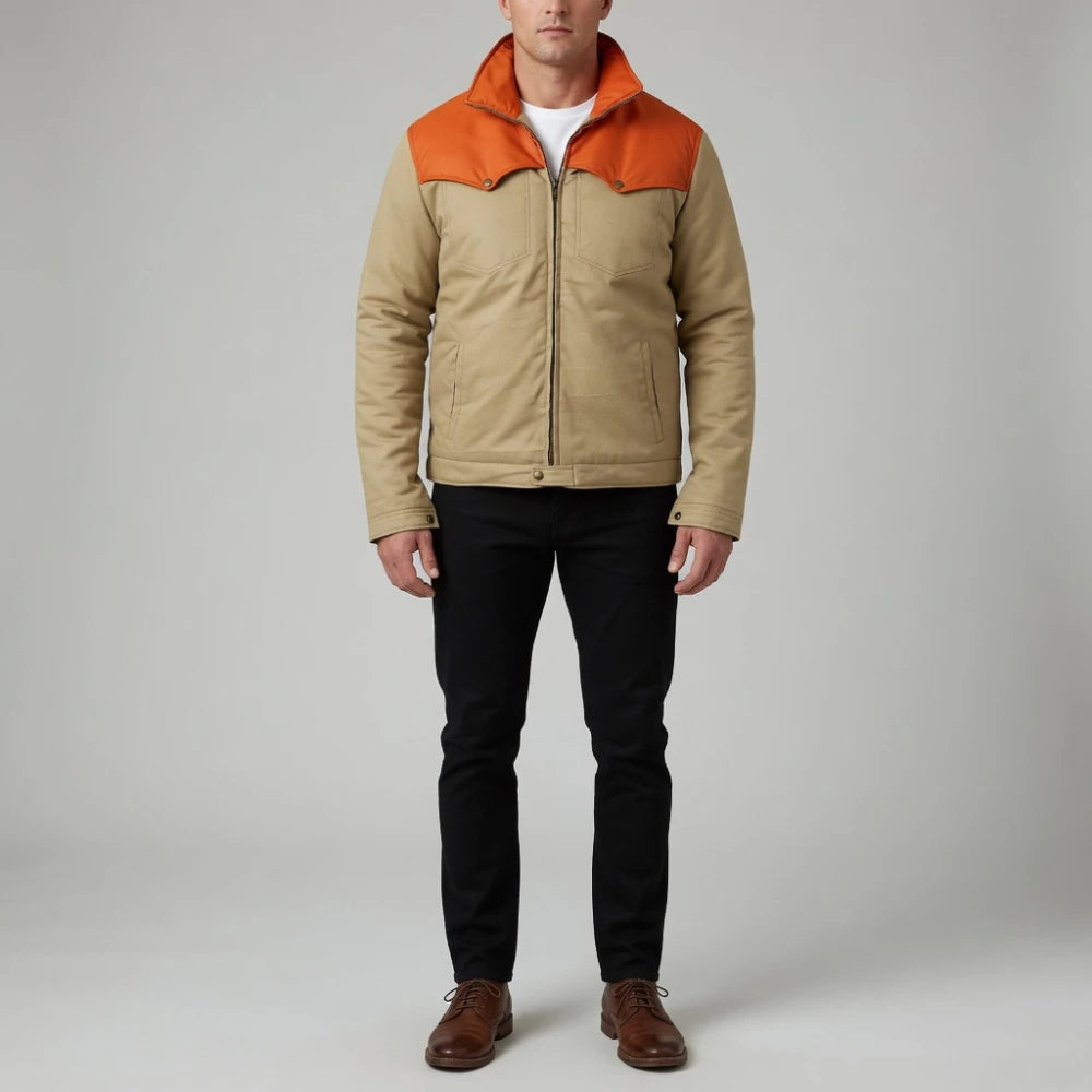 Shop John Dutton Yellowstone Cotton Jacket  