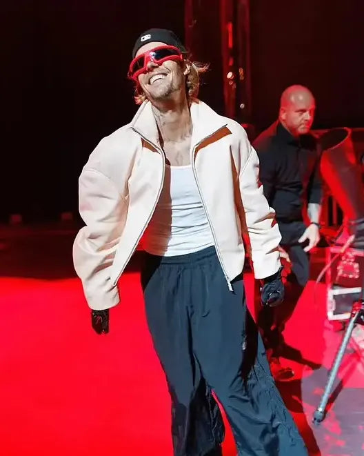 Justin Bieber Pre Wedding Ceremony Cream Jacket